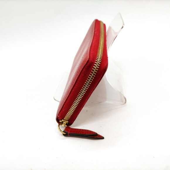 Gucci Long Wallet Red Leather #194259G12 - Picture 3 of 9